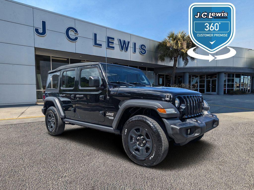 used 2021 Jeep Wrangler Unlimited car, priced at $24,500