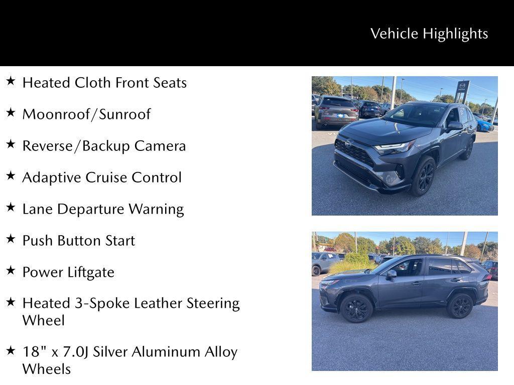 used 2023 Toyota RAV4 Hybrid car, priced at $30,500
