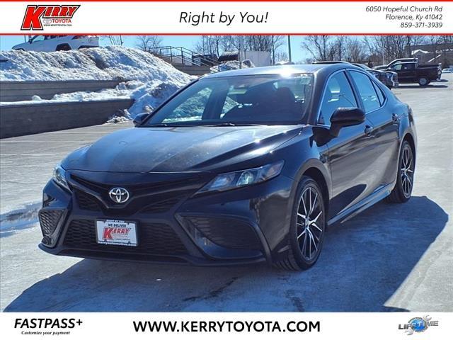 used 2021 Toyota Camry car, priced at $21,940