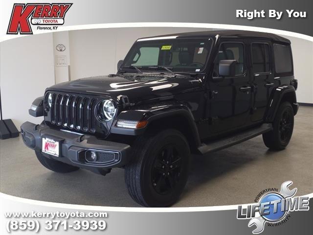 used 2020 Jeep Wrangler Unlimited car, priced at $37,750