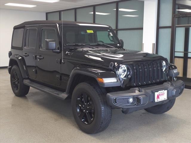 used 2020 Jeep Wrangler Unlimited car, priced at $36,740
