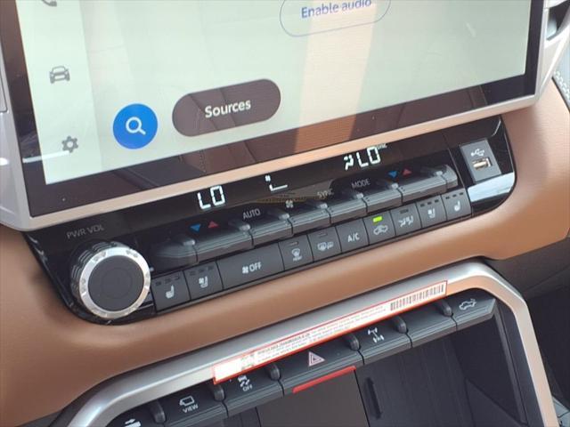 new 2025 Toyota Tundra Hybrid car, priced at $79,071