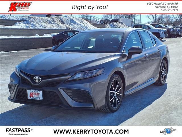 used 2021 Toyota Camry car, priced at $21,940