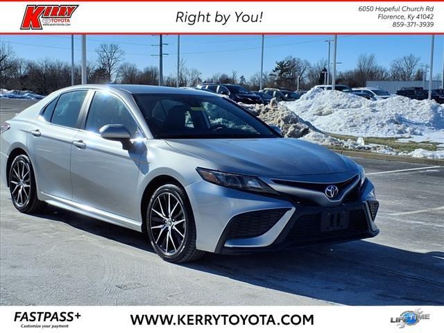 used 2021 Toyota Camry car, priced at $21,940