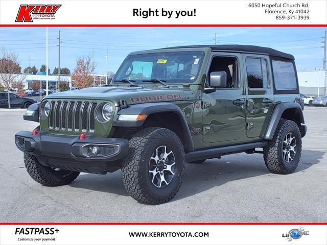 used 2021 Jeep Wrangler Unlimited car, priced at $31,948