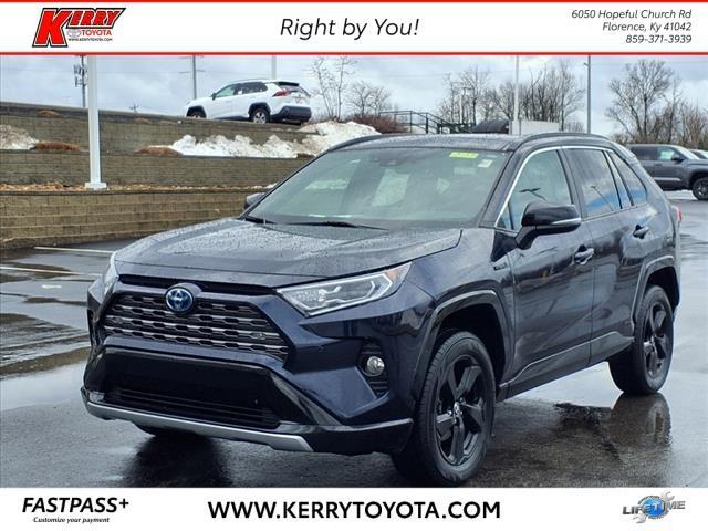 used 2021 Toyota RAV4 Hybrid car, priced at $30,550