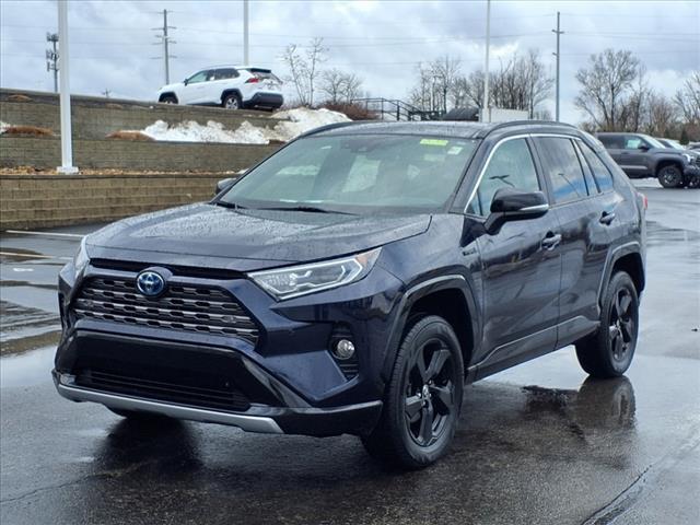 used 2021 Toyota RAV4 Hybrid car, priced at $30,550