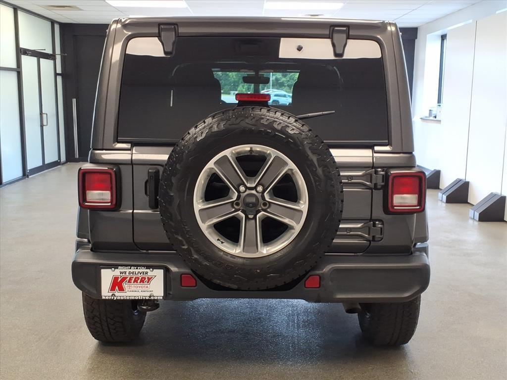 used 2021 Jeep Wrangler Unlimited car, priced at $25,240