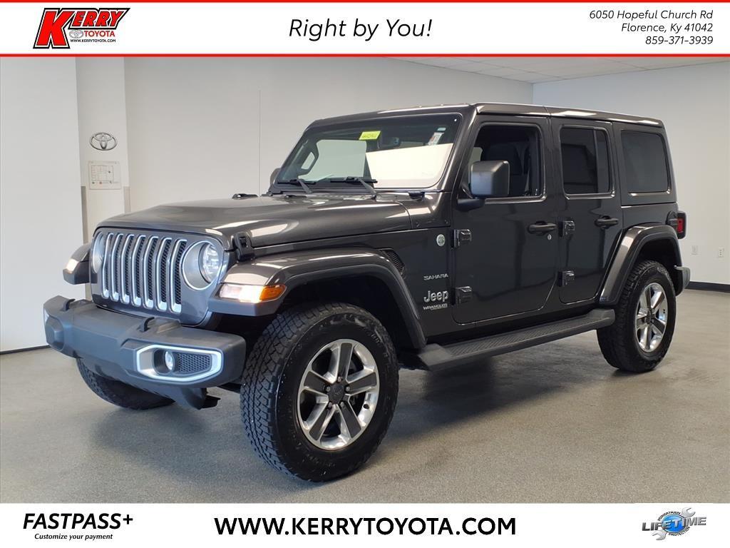 used 2021 Jeep Wrangler Unlimited car, priced at $25,240
