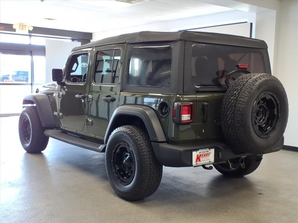used 2021 Jeep Wrangler Unlimited car, priced at $23,940
