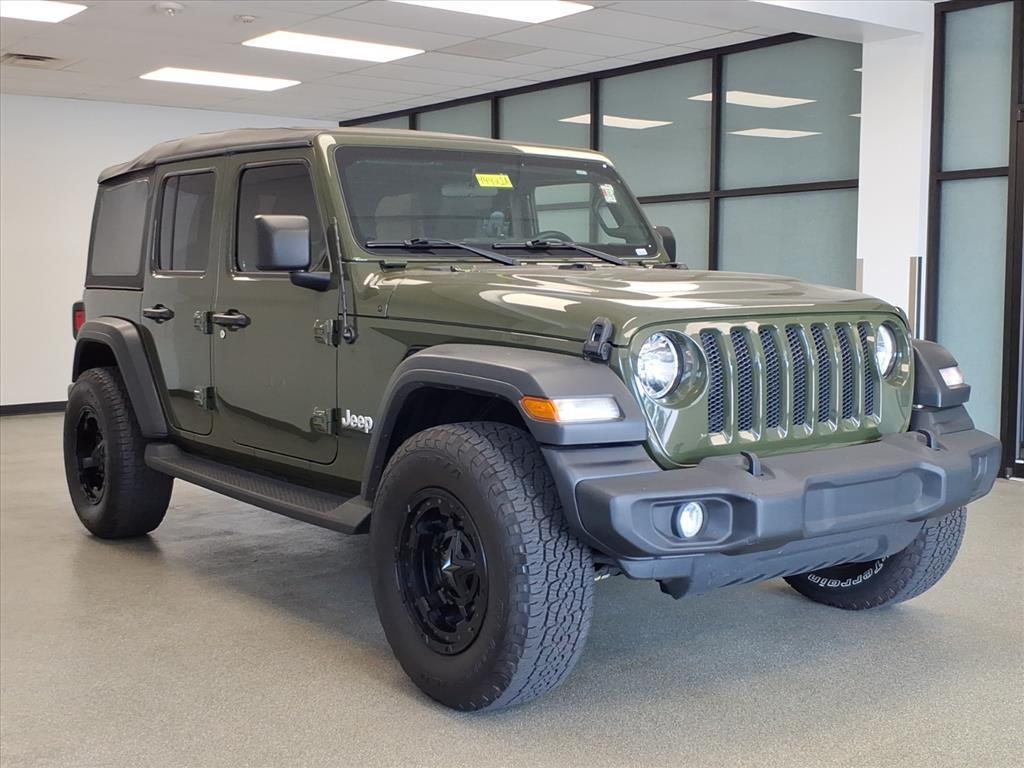 used 2021 Jeep Wrangler Unlimited car, priced at $23,940
