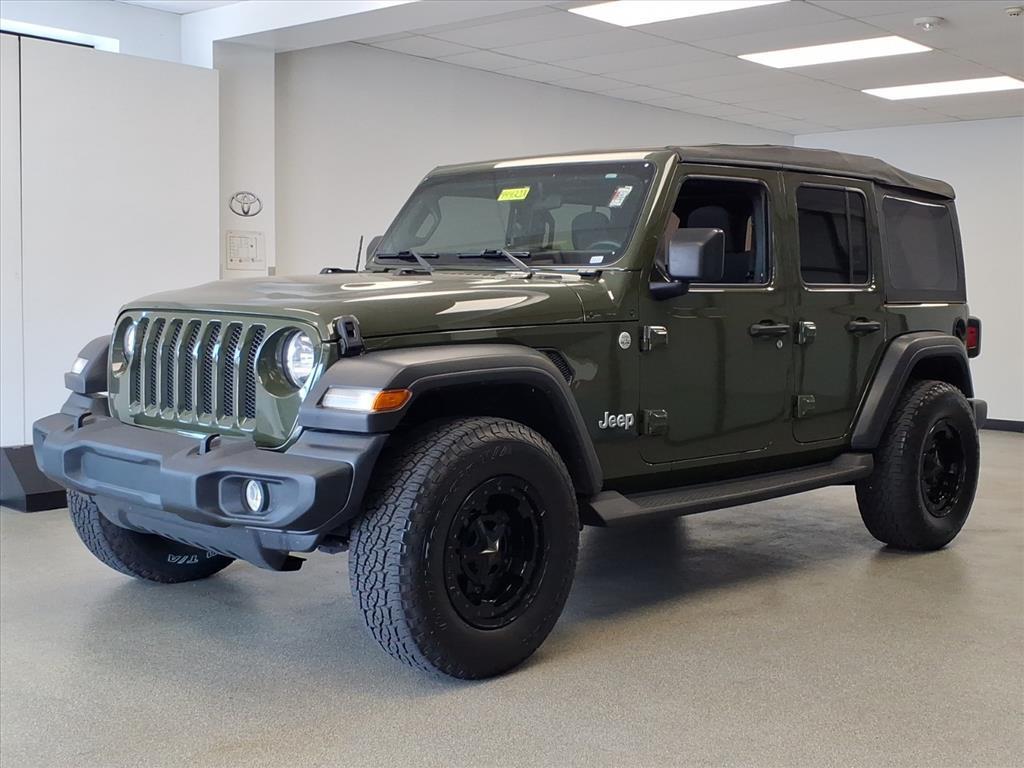 used 2021 Jeep Wrangler Unlimited car, priced at $23,940