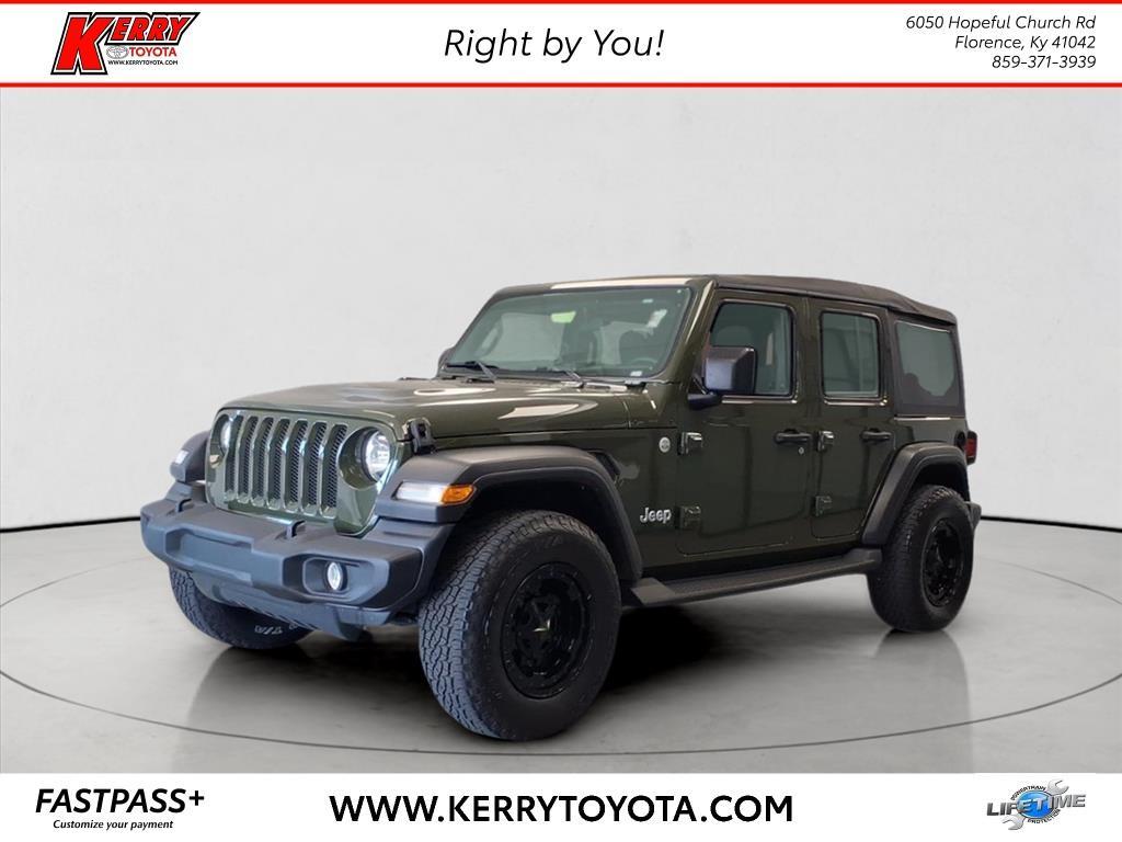 used 2021 Jeep Wrangler Unlimited car, priced at $23,940