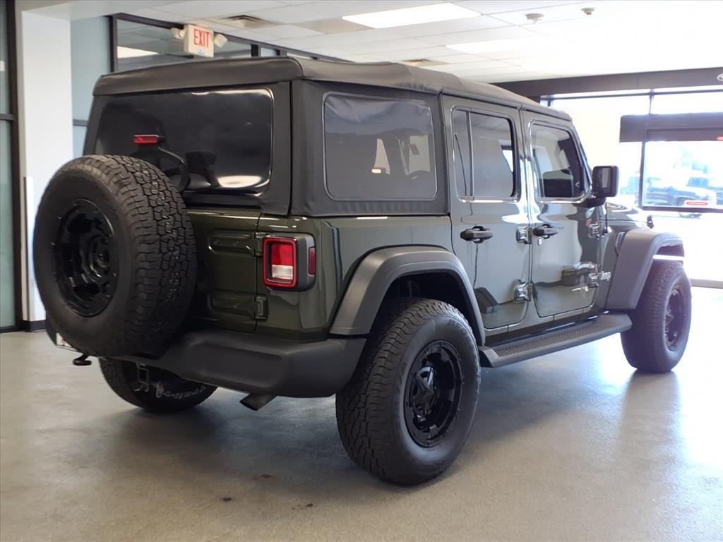 used 2021 Jeep Wrangler Unlimited car, priced at $23,940