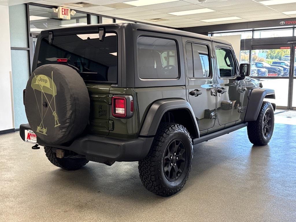 used 2021 Jeep Wrangler Unlimited car, priced at $30,949