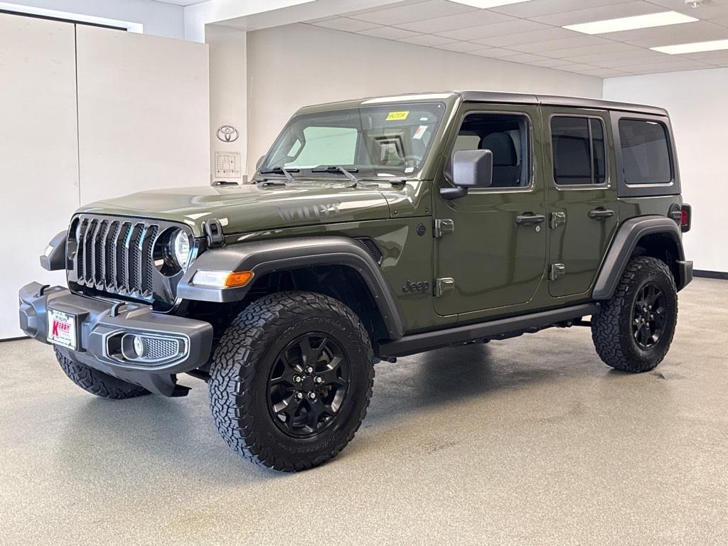 used 2021 Jeep Wrangler Unlimited car, priced at $30,949