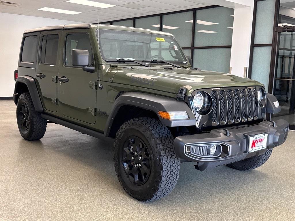 used 2021 Jeep Wrangler Unlimited car, priced at $30,949