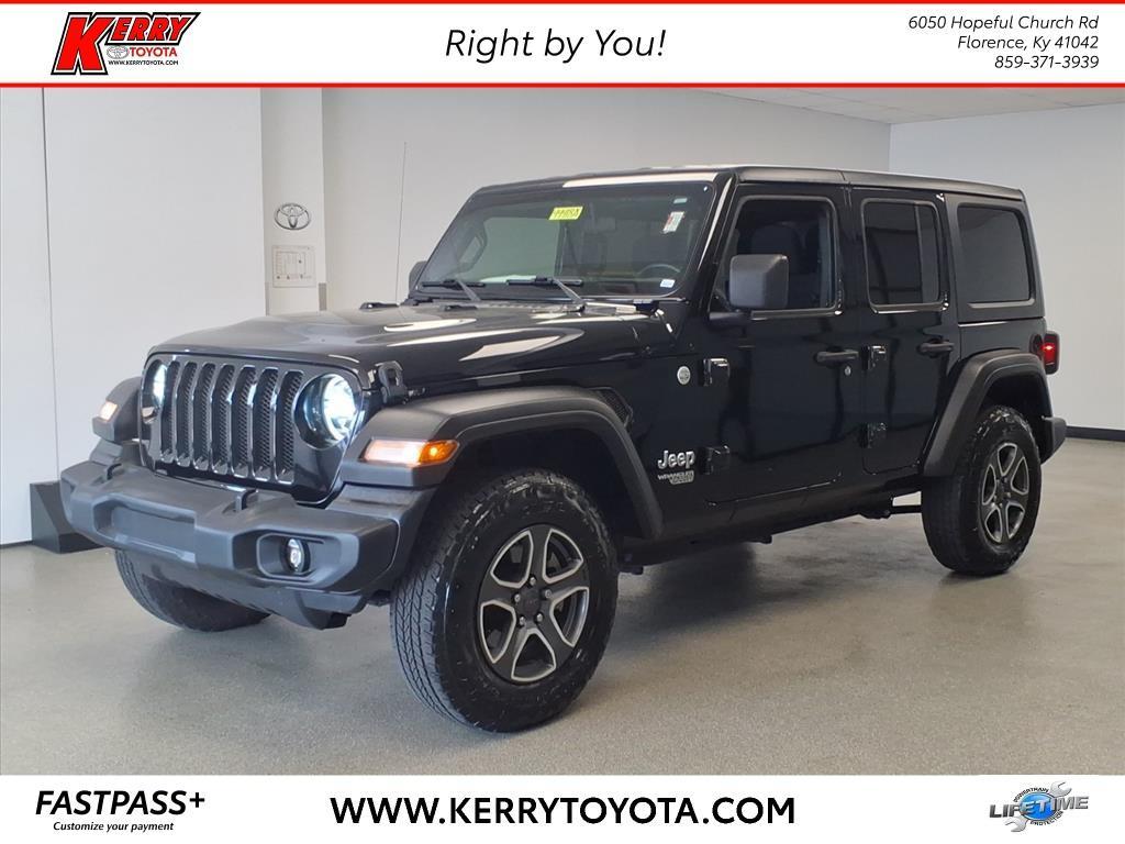 used 2021 Jeep Wrangler Unlimited car, priced at $22,540