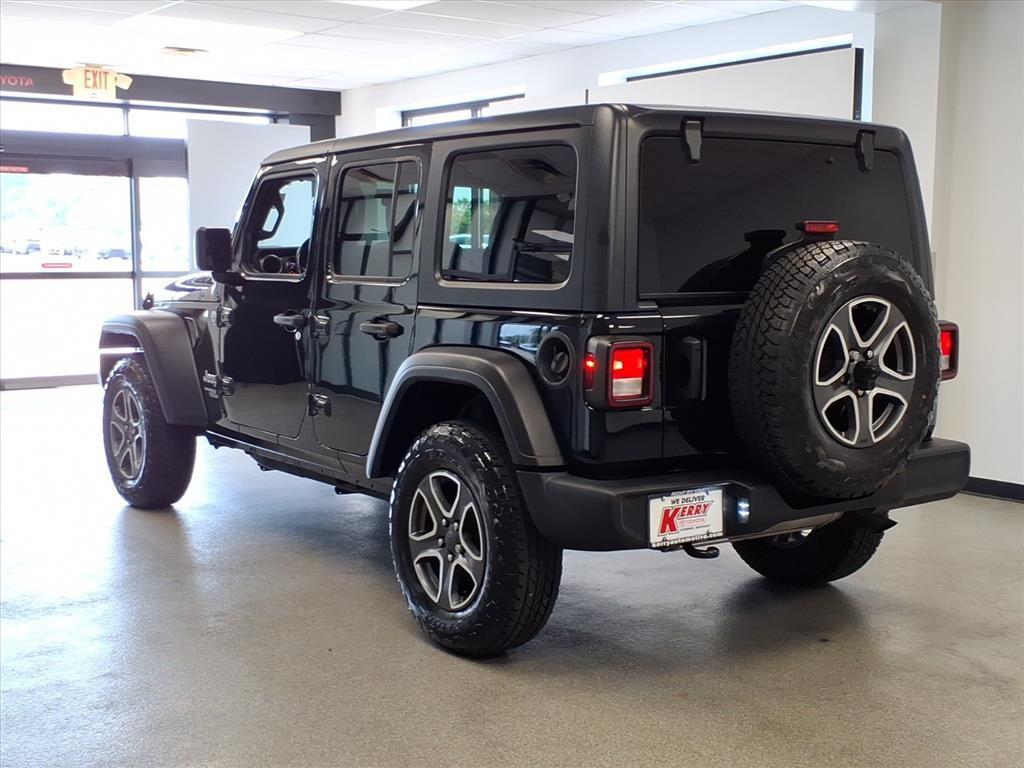 used 2021 Jeep Wrangler Unlimited car, priced at $22,540