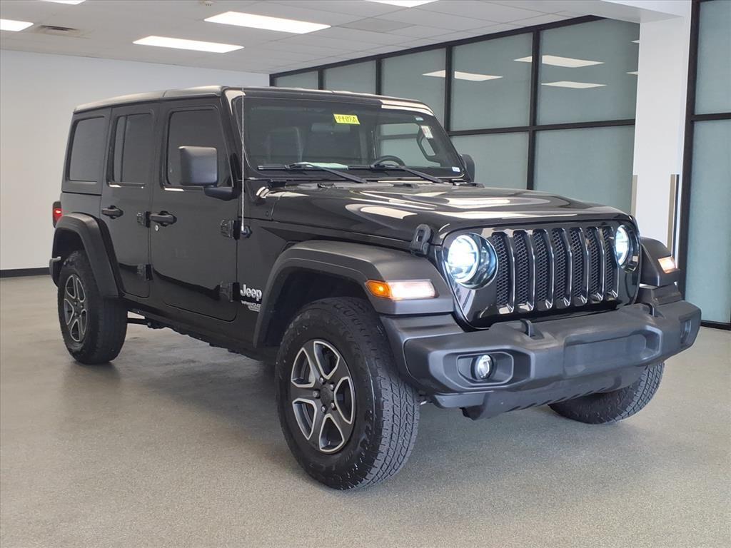 used 2021 Jeep Wrangler Unlimited car, priced at $22,540