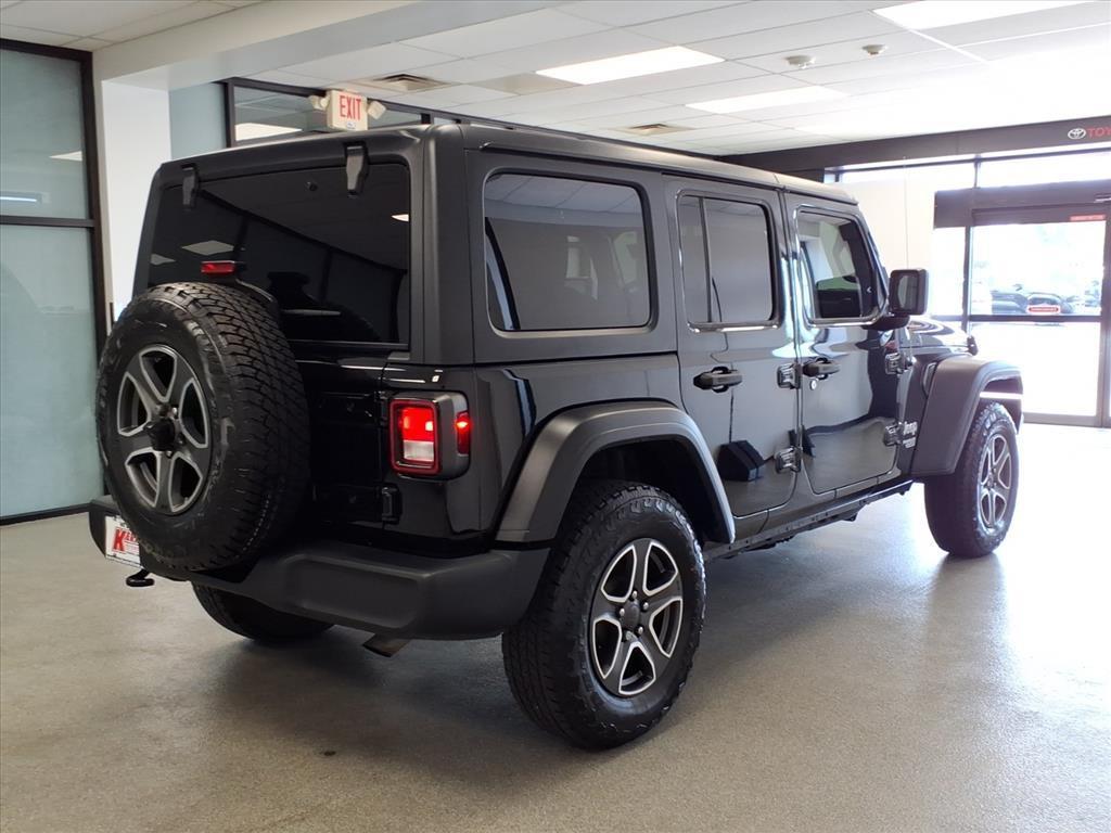 used 2021 Jeep Wrangler Unlimited car, priced at $22,540
