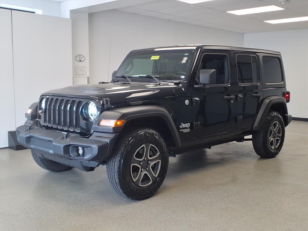 used 2021 Jeep Wrangler Unlimited car, priced at $22,540