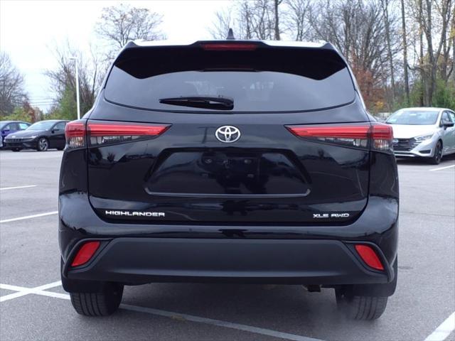 used 2021 Toyota Highlander car, priced at $27,550