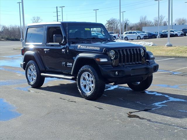 used 2021 Jeep Wrangler car, priced at $27,950