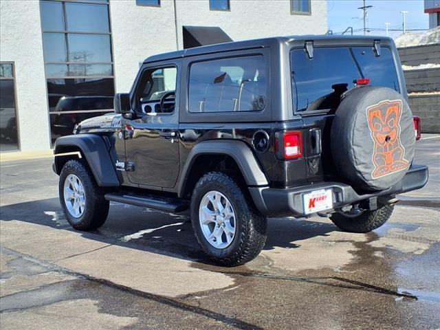 used 2021 Jeep Wrangler car, priced at $27,950