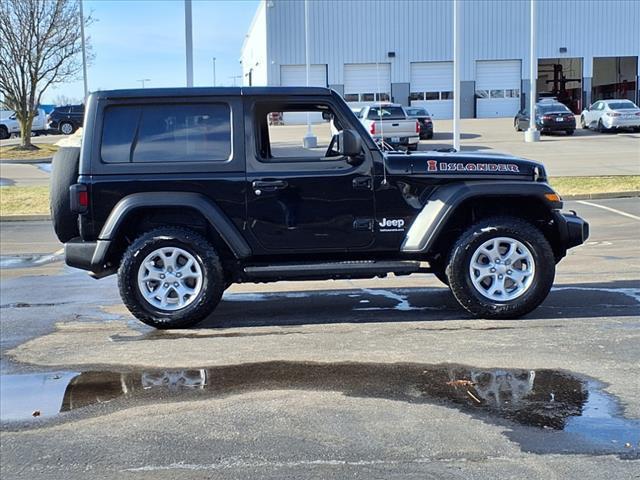 used 2021 Jeep Wrangler car, priced at $27,950