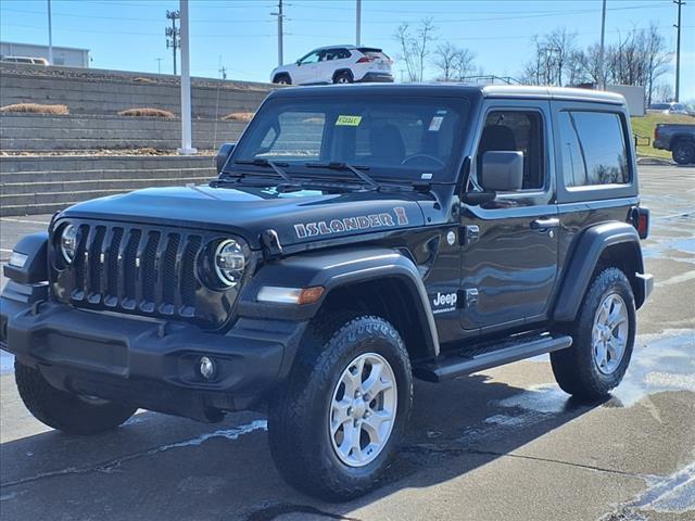 used 2021 Jeep Wrangler car, priced at $27,950