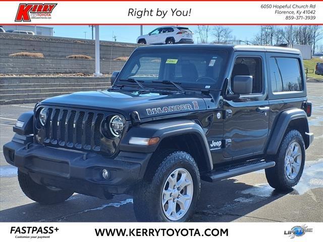 used 2021 Jeep Wrangler car, priced at $27,950