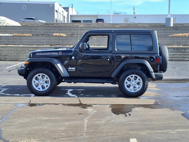 used 2021 Jeep Wrangler car, priced at $27,950