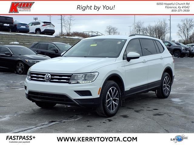 used 2021 Volkswagen Tiguan car, priced at $20,550