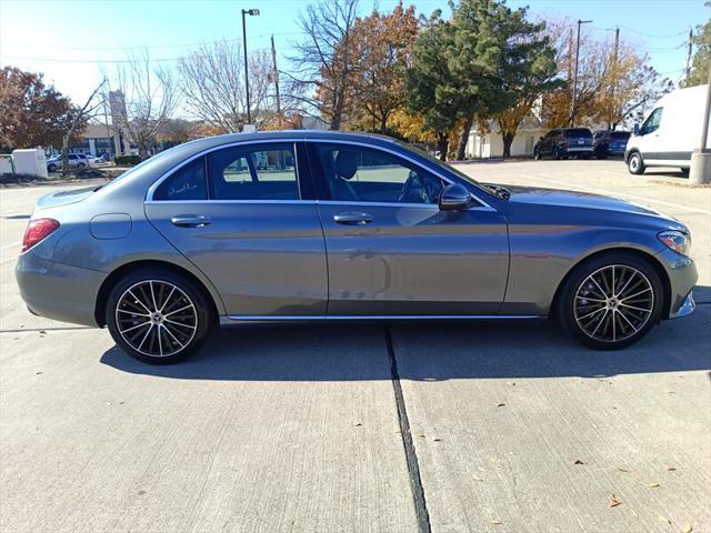 used 2021 Mercedes-Benz C-Class car, priced at $23,888