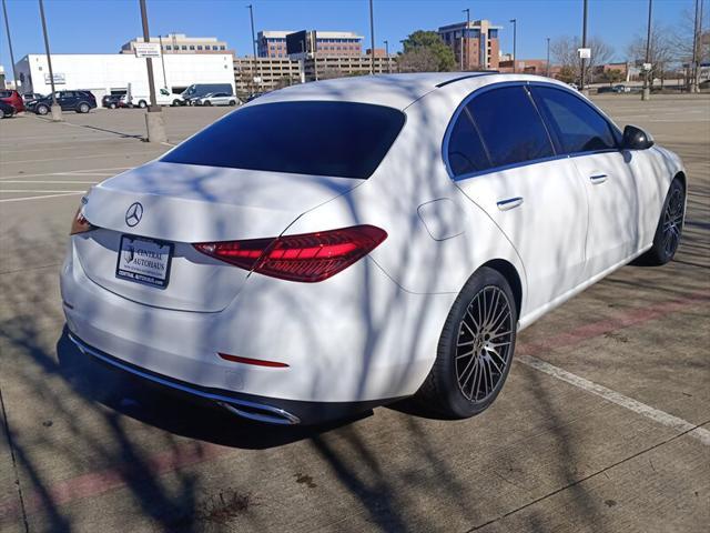 used 2023 Mercedes-Benz C-Class car, priced at $29,888