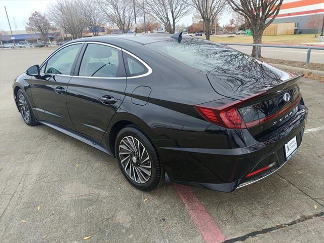 used 2023 Hyundai Sonata Hybrid car, priced at $21,888