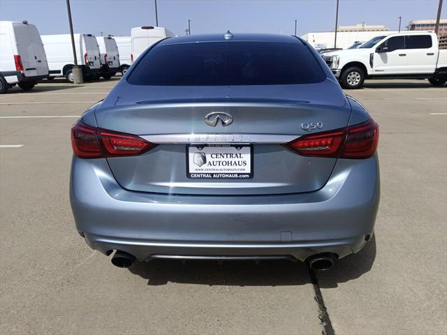 used 2018 INFINITI Q50 car, priced at $16,888