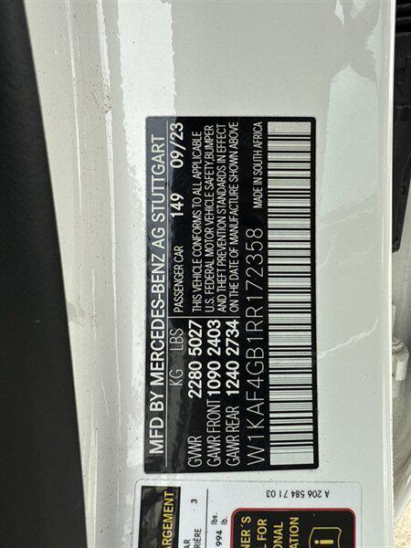 used 2024 Mercedes-Benz C-Class car, priced at $32,888