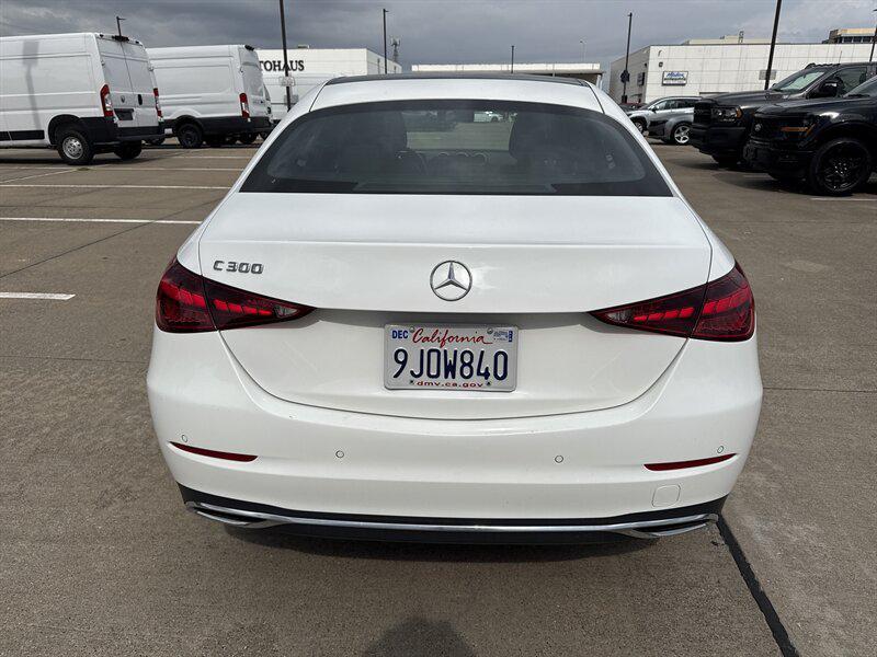 used 2024 Mercedes-Benz C-Class car, priced at $32,888