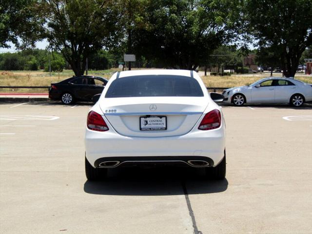 used 2017 Mercedes-Benz C-Class car, priced at $15,888