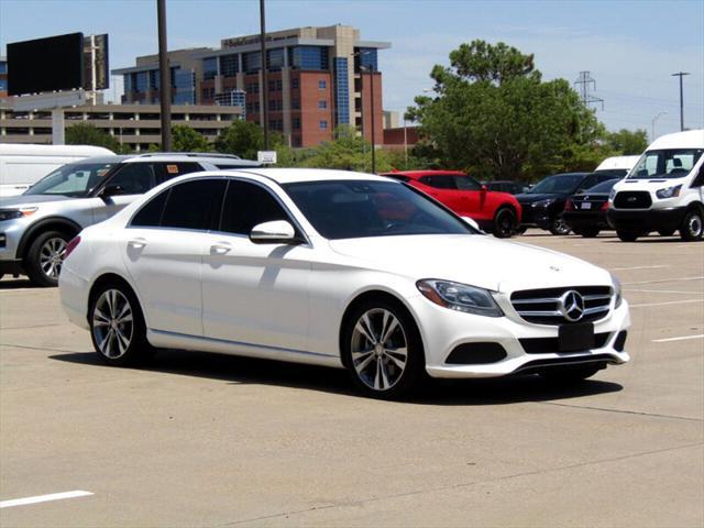 used 2017 Mercedes-Benz C-Class car, priced at $15,888