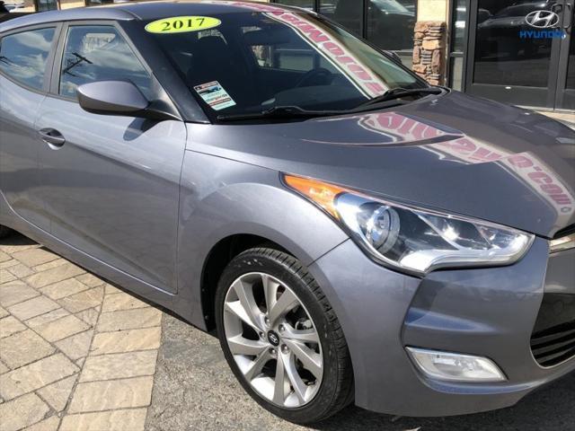 used 2017 Hyundai Veloster car, priced at $9,990