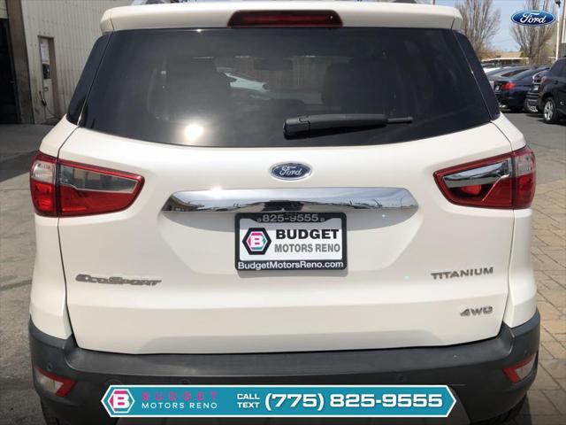 used 2019 Ford EcoSport car, priced at $15,990