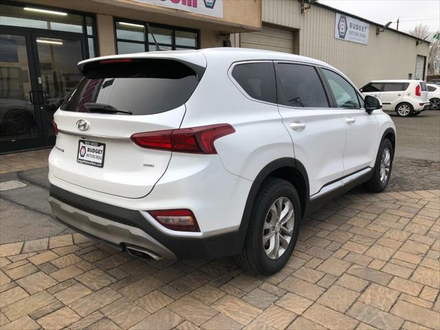 used 2019 Hyundai Santa Fe car, priced at $19,990