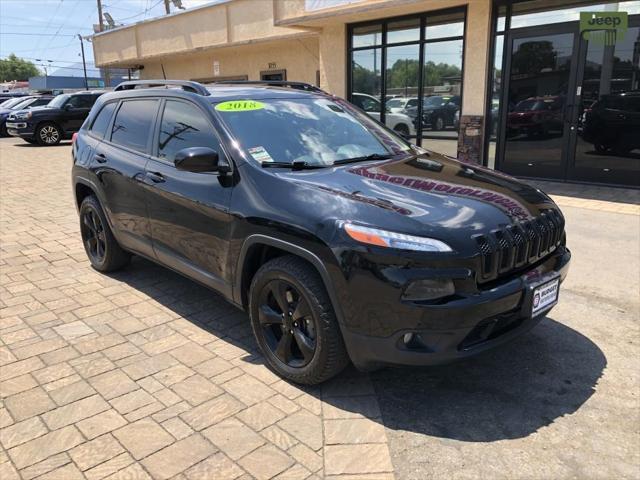 used 2018 Jeep Cherokee car, priced at $17,990