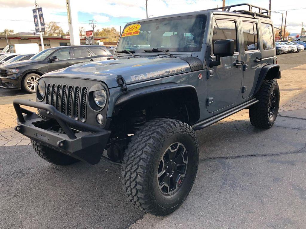 used 2015 Jeep Wrangler Unlimited car, priced at $17,990