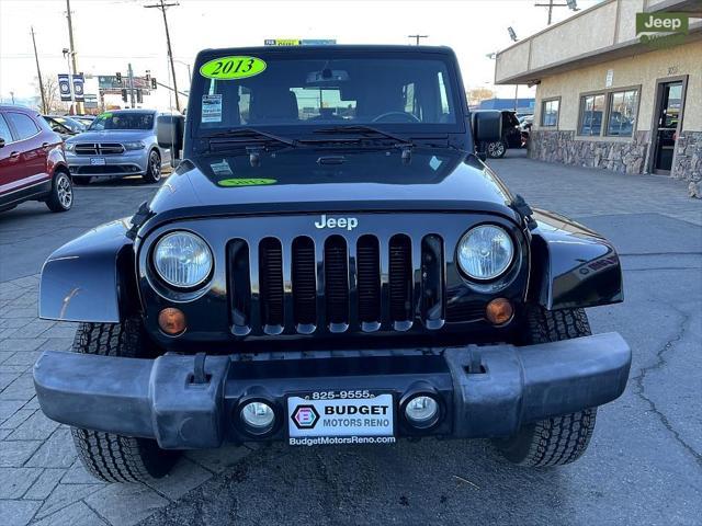 used 2013 Jeep Wrangler Unlimited car, priced at $19,990