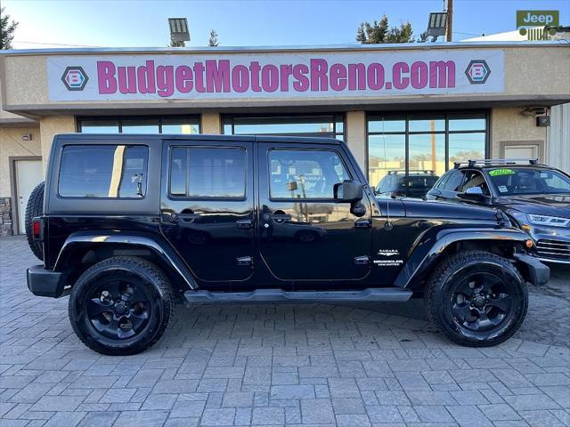 used 2013 Jeep Wrangler Unlimited car, priced at $19,990