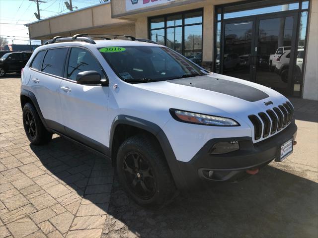 used 2018 Jeep Cherokee car, priced at $15,990